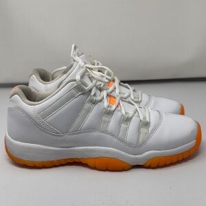 Nike Air Jordans ~Retro 11.  Big Boys size 7 Sneakers.  (Citrus).